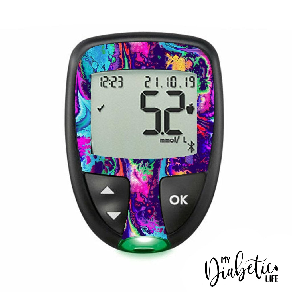 Neon Ink Splatter - Contour Next Peel