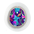Neon Ink Splatter - Dexcom G7 Sticker