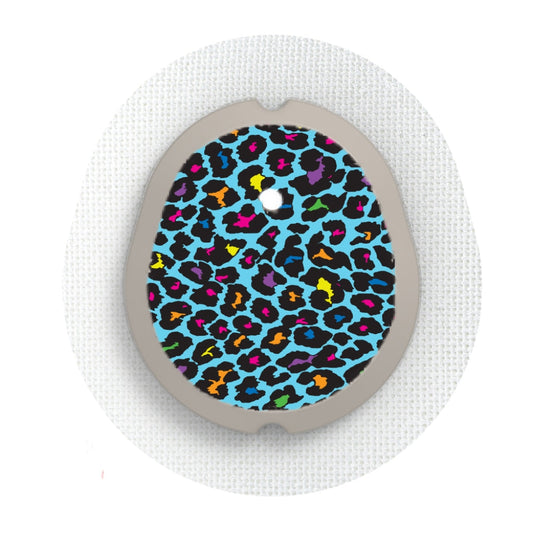 Neon Leopard - Dexcom G7 Sticker