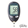 Neon Leopard Print - Freestyle Freedom Lite Peel Skin And Decal Glucose Sticker Freestyle Lite