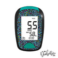 Neon Leopards - Lifesmart Two Plus Peel Skin And Decal Glucose Meter Sticker Twoplus