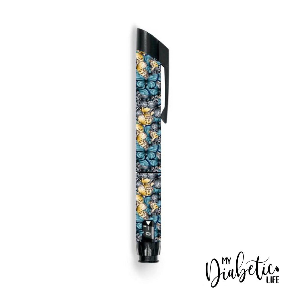 Never Trust The Butterfly - Junior Star Insulin Pen Peel Skin And Decal Sticker Cover Juniorstar