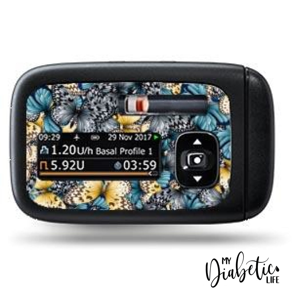 Never Trust The Butterflys - Accu-Chek Insight Peel Skin And Decal Insulin Pump Sticker Accu-Chek