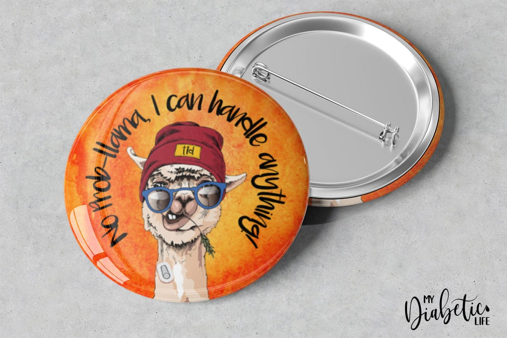 No Pro-Llama - I Can Do Anything 32Mm Magnet Or Badge Badge/magnet