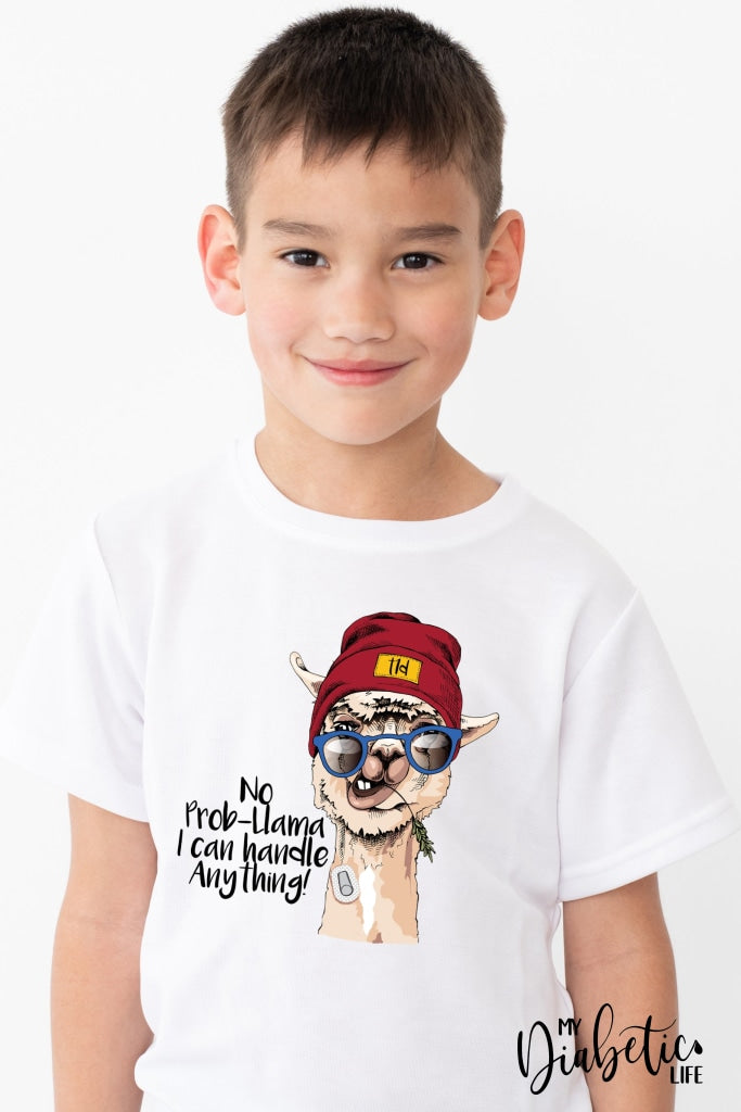 No Prob-Llamas! - Kids Unisex T-Shirt 0 / White Shirts