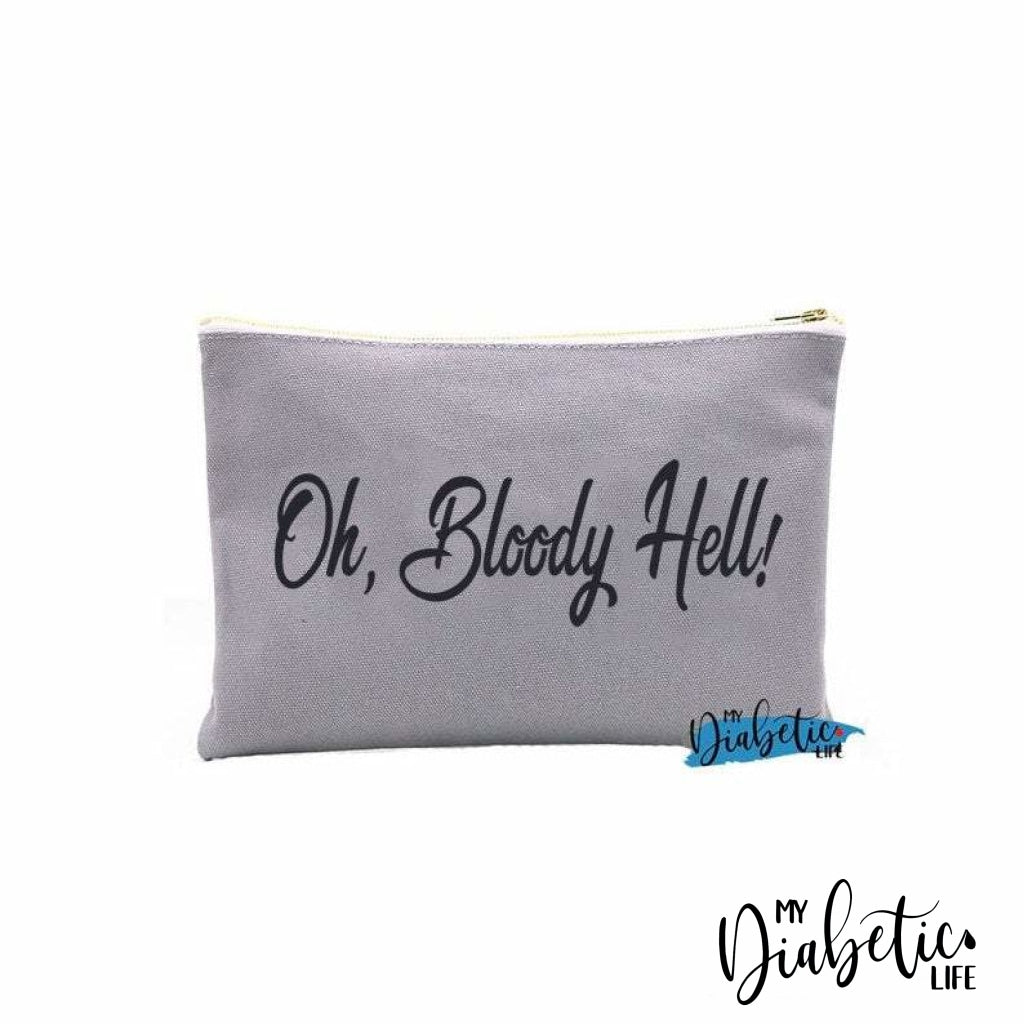 Oh, Bloody Hell! - Insulin test kit bag, diabetes accessories, storage bag for medication - MyDiabeticLife