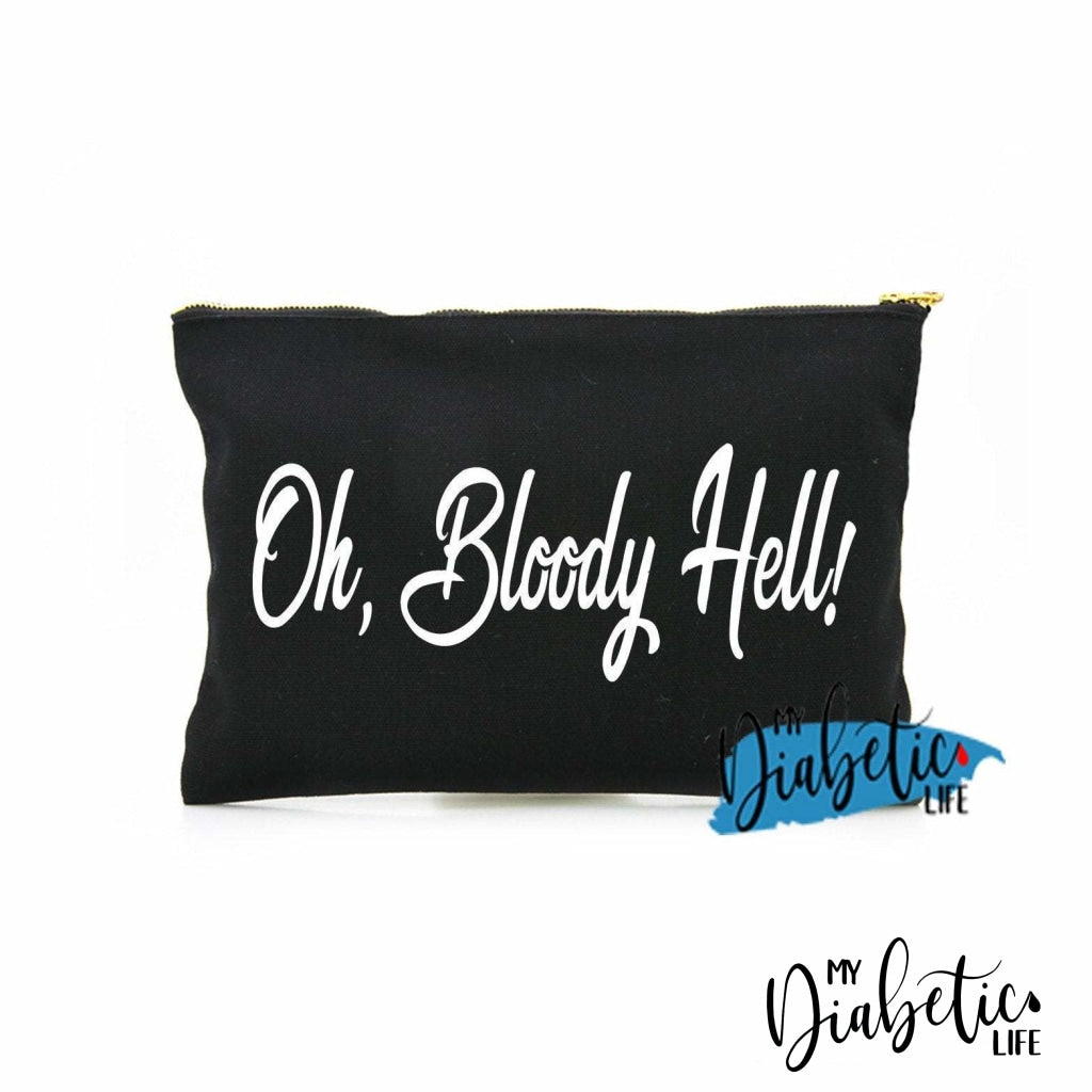 Oh, Bloody Hell! - Insulin test kit bag, diabetes accessories, storage bag for medication - MyDiabeticLife