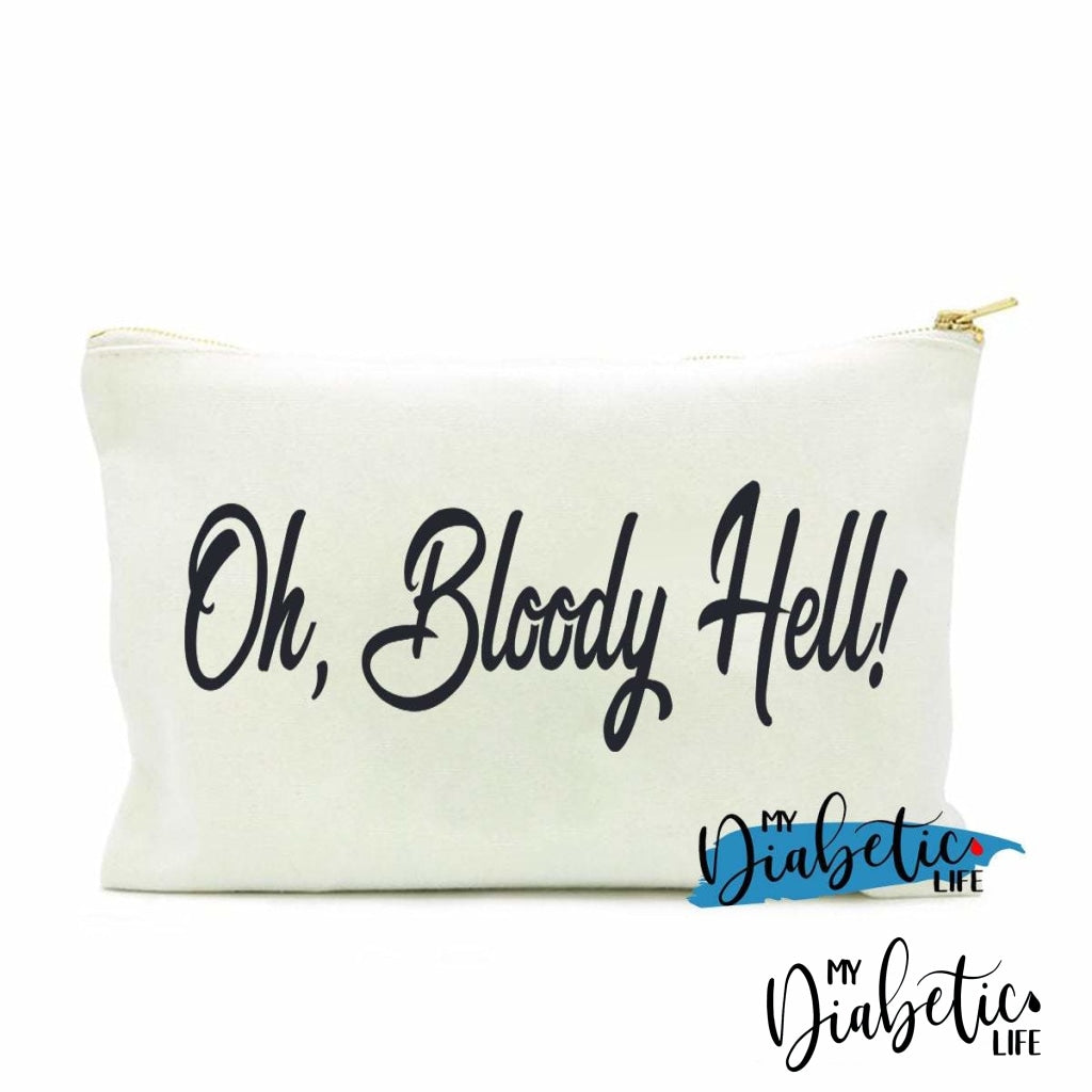 Oh, Bloody Hell! - Insulin test kit bag, diabetes accessories, storage bag for medication - MyDiabeticLife