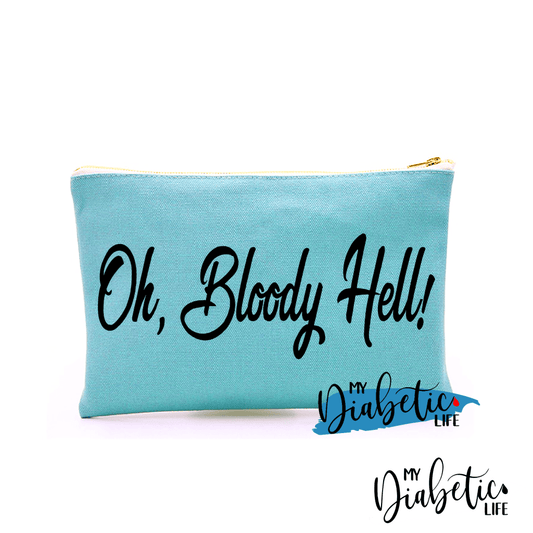Oh Bloody Hell! -Diabetes Carry Bag Diabetic Accessories Storage For Medication Mint Storage Bags