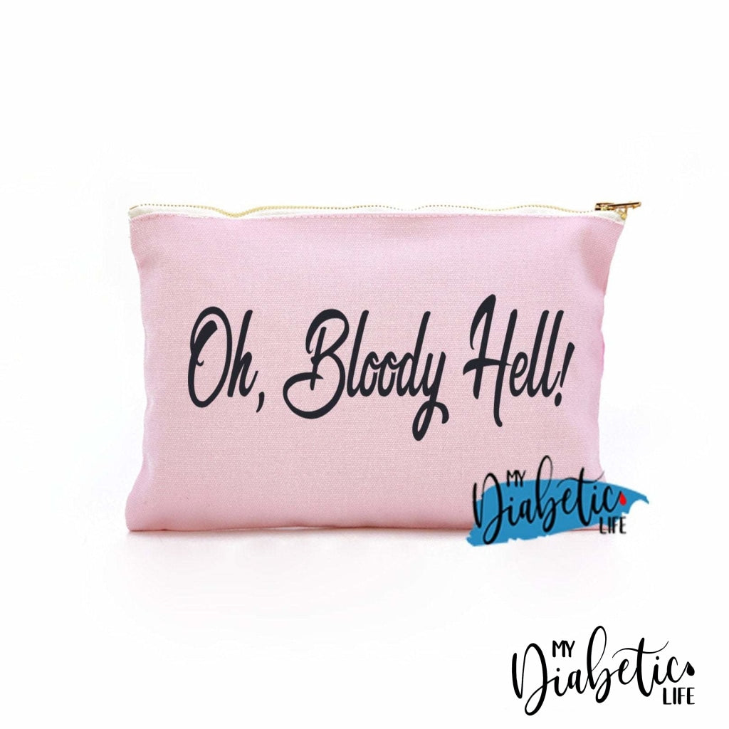 Oh, Bloody Hell! - Insulin test kit bag, diabetes accessories, storage bag for medication - MyDiabeticLife