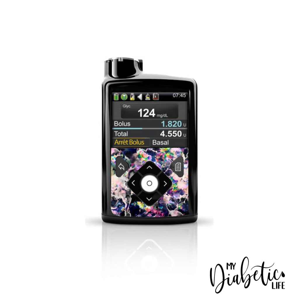 Opals - Medtronic Pump (630/640/670/770) Sticker Front Mini 630/640/670