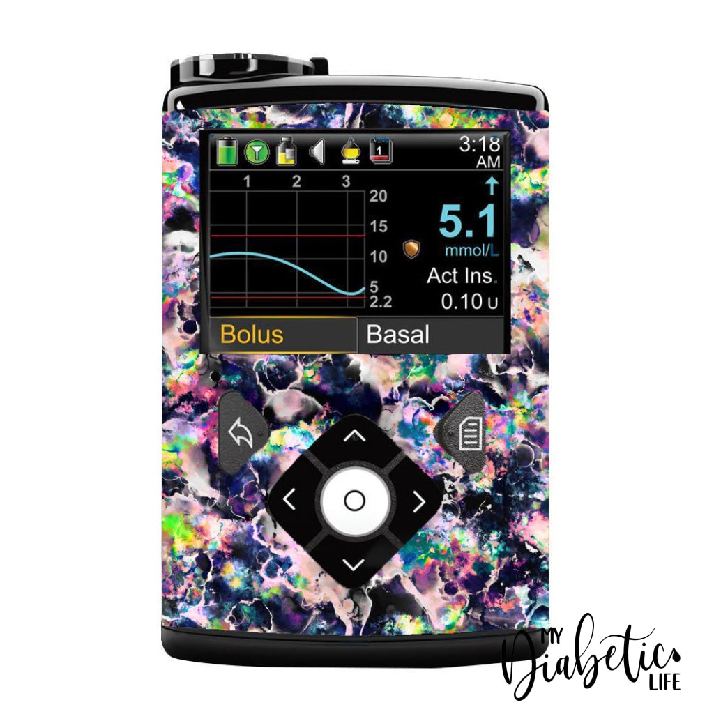 Opals - Medtronic Pump (630/640/670/770) Sticker Full Cover W/clip 630/640/670