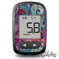 Paisley - Accu-Chek Guide Me Peel Skin And Decal Glucose Meter Sticker