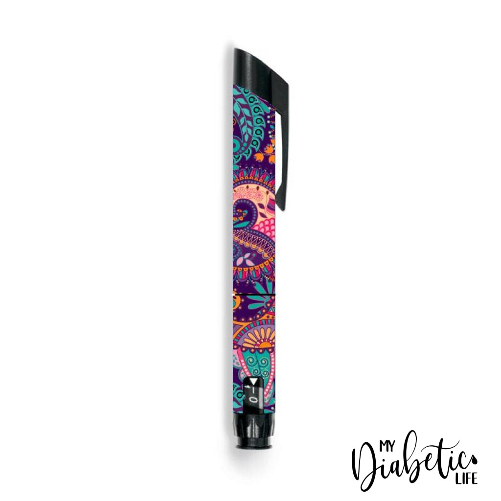 Paisley - Junior Star Insulin Pen Peel Skin And Decal Sticker Cover Juniorstar