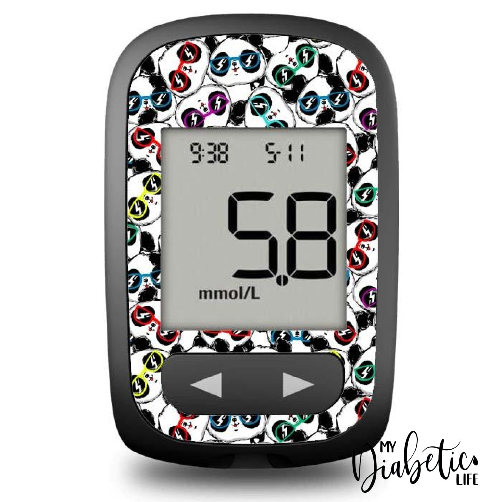 Cool Pandas - Accu-Chek Guide Me Peel Skin And Decal Glucose Meter Sticker