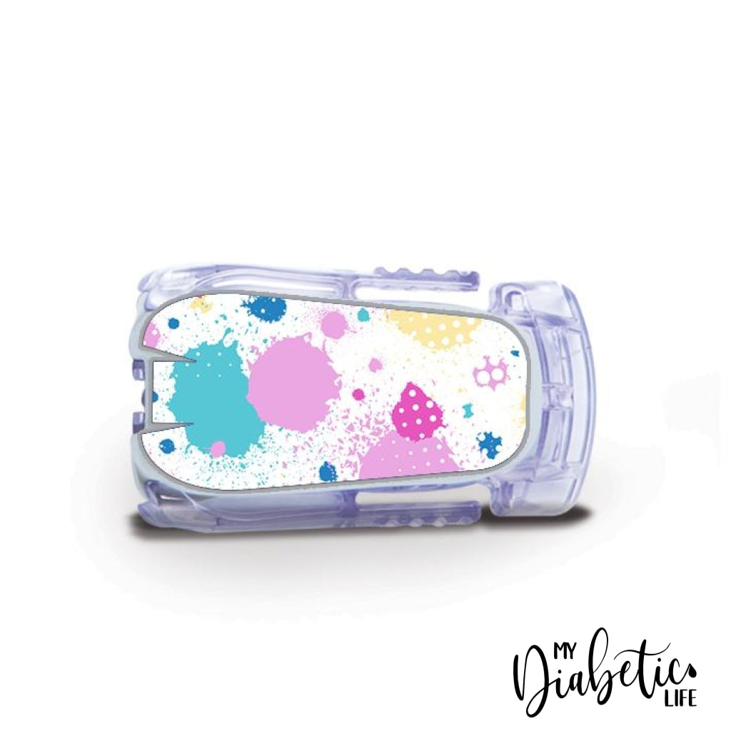 Pastel Splotches - Dexcom Transmitter G5 Peel Skin And Decal Cgm Sticker G4/g5