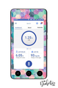 Patchwork - Hexagons - Omnipod Dash, skin and Decal, glucose meter sticker - MyDiabeticLife