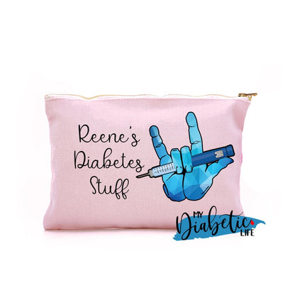 Personalised Rock On With Flex Pen - Carry All Storage Bag Storage Bags