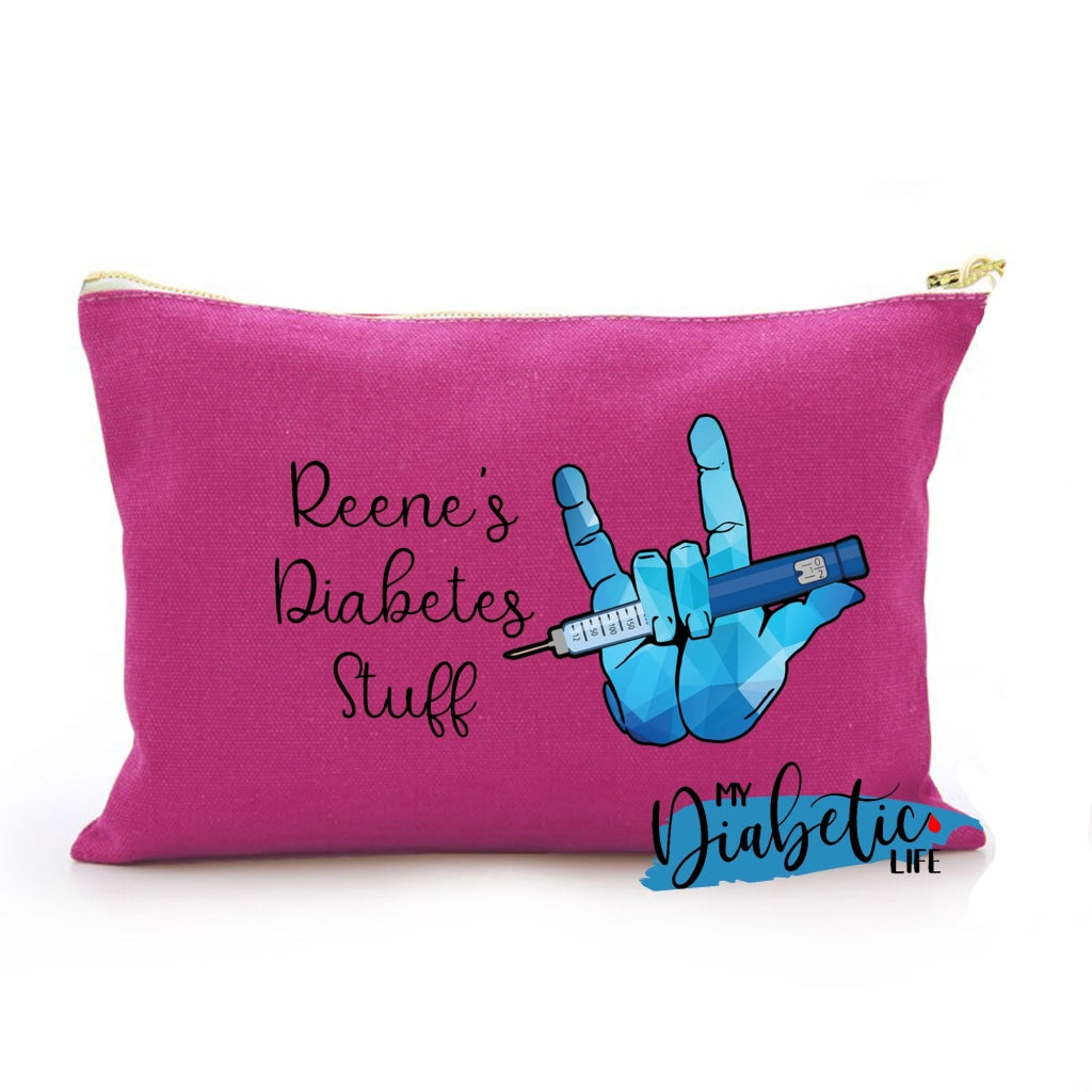 Personalised Rock On With Flex Pen - Carry All Storage Bag Storage Bags