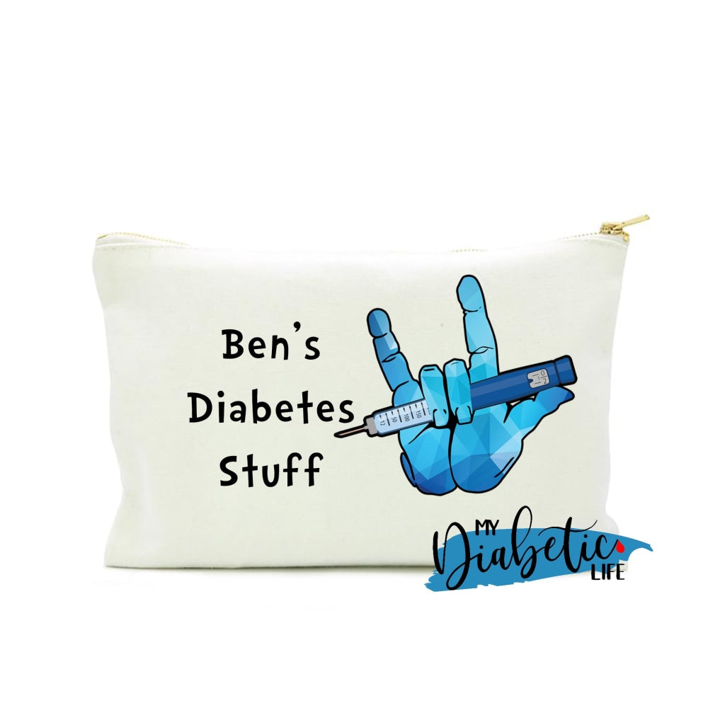 Personalised Rock On With Flex Pen - Carry All Storage Bag Storage Bags