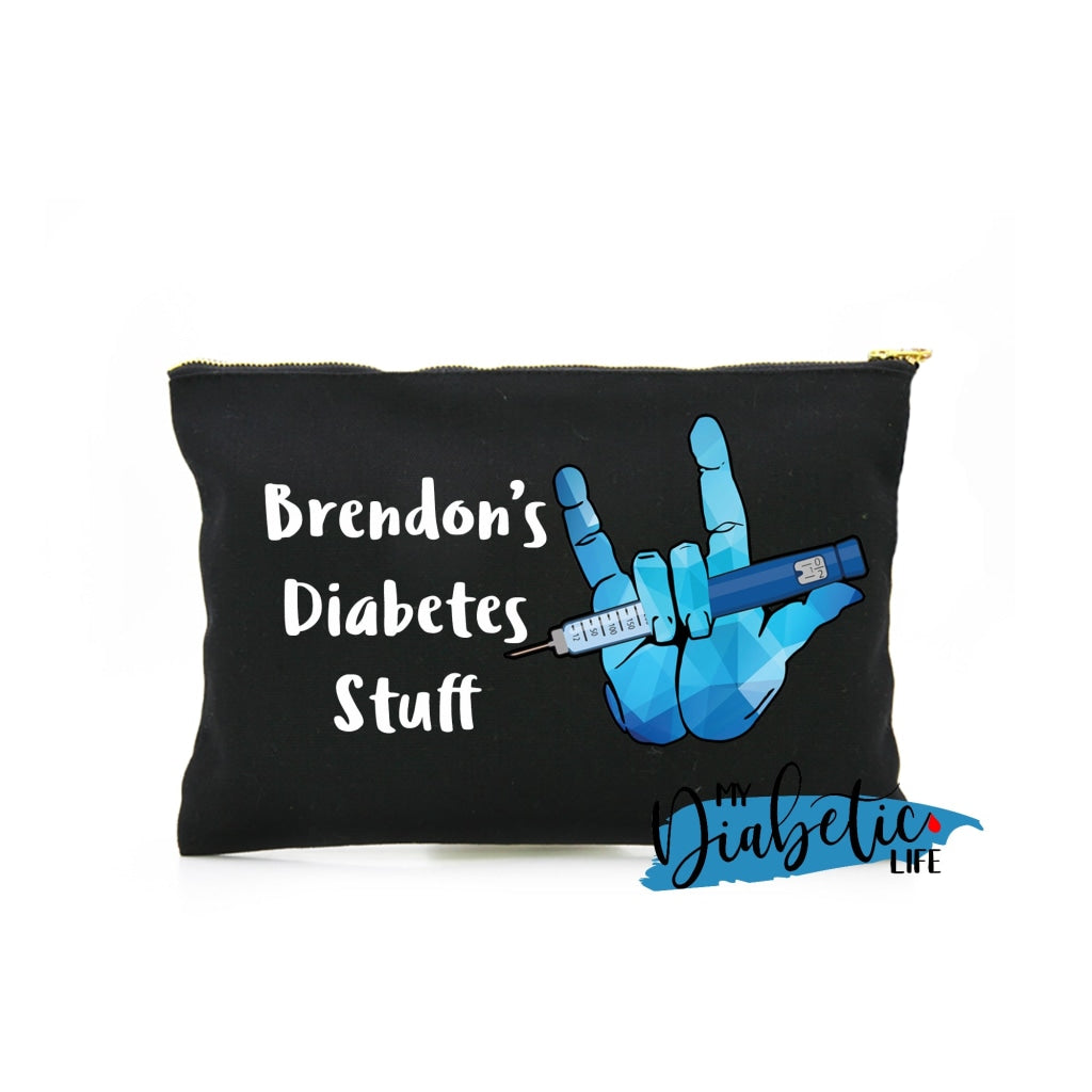 Personalised Rock On With Flex Pen - Carry All Storage Bag Storage Bags