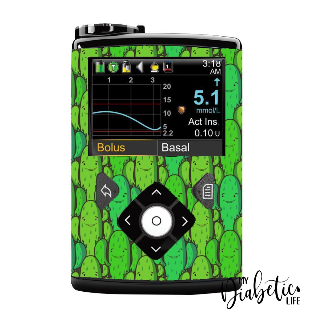 Prickles - Medtronic Pump (630/640/670/770) Sticker Full Cover W/clip 630/640/670