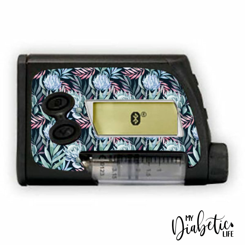 Protea & Eucalyptus - Accu-Chek Spirit Combo Sticker Accu-Chek