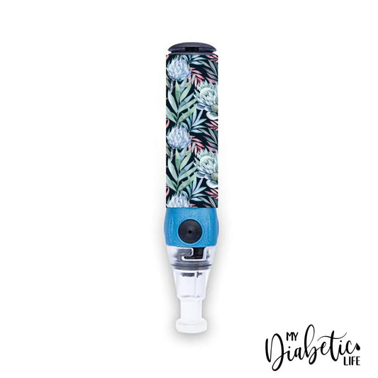 Protea & Eucalyptus - Genteel Lancing Device Sticker