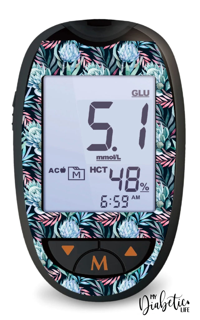 Protea & Eucalyptus - Glucokey Connect Sticker