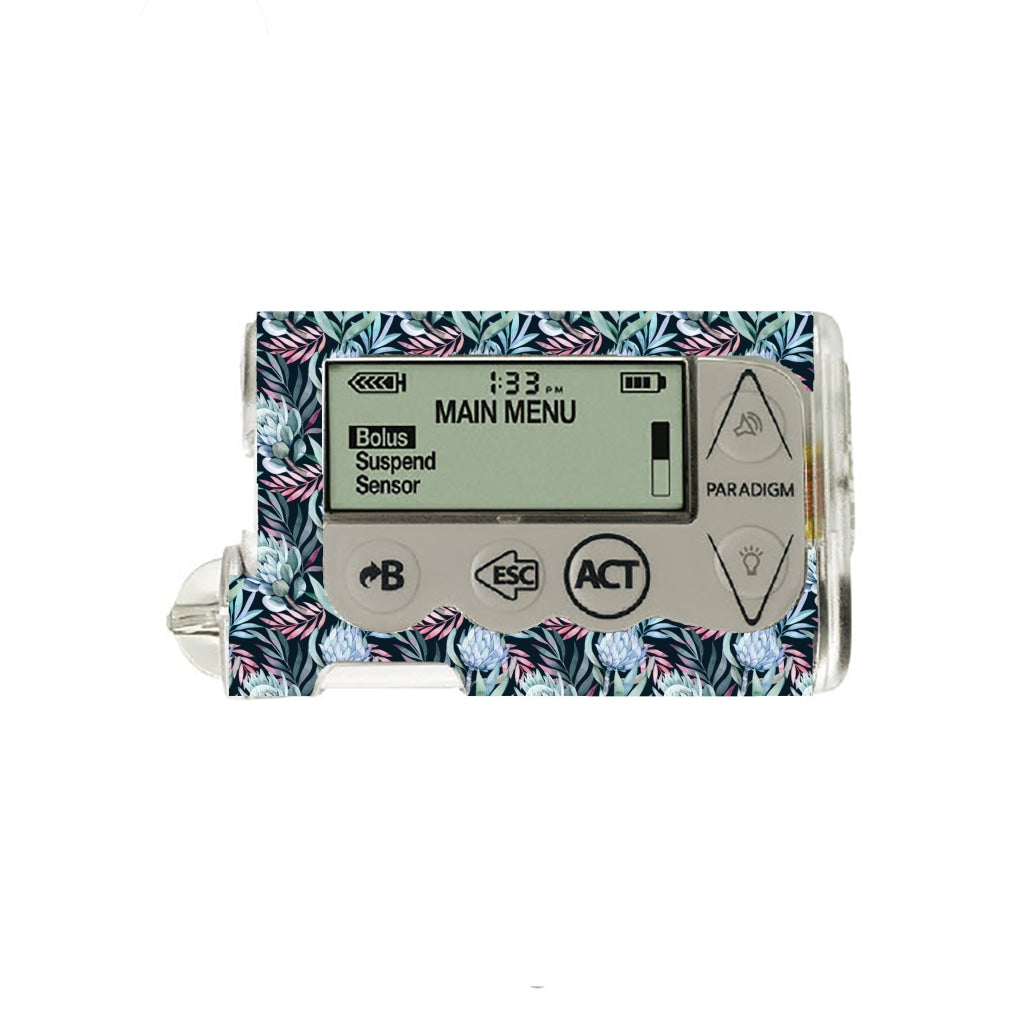Protea & Eucalyptus - Medtronic Paradigm Series 5 Sticker