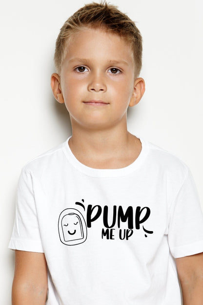 Pump Me Up! - Kids Unisex T-Shirt 00 / Omnipod White Shirts