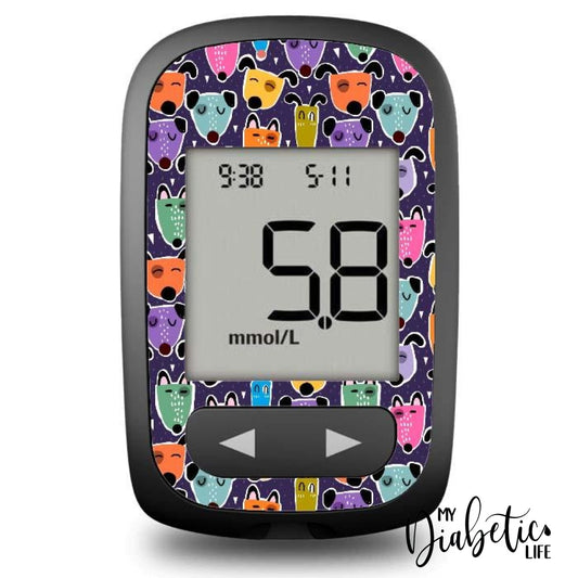Puppers - Accu-Chek Guide Me Peel Skin And Decal Glucose Meter Sticker