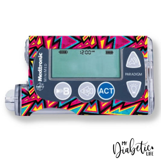 Rage Bolus - Medtronic Paradigm Series 7 Skin And Decal Insulin Pump Sticker