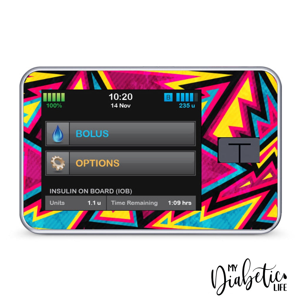 Rage Bolus - Tandem T:slim X2 Pump Sticker X2