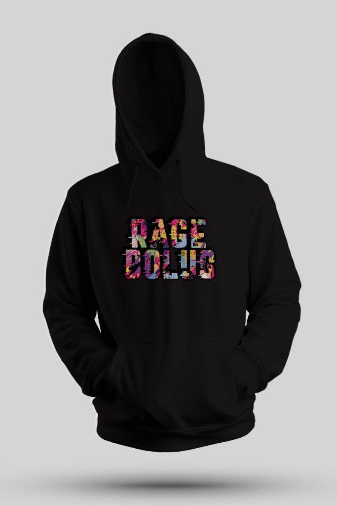 Rage Bolus - Unisex Fleece Hoodie Jumper S / Black