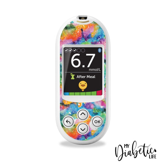 Rainbow Cloud - One Touch Verio Reflect Glucose Meter Sticker