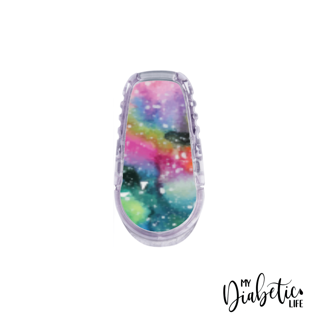 Rainbow Clouds - Dexcom Transmitter G6 Peel Skin And Decal Cgm Sticker