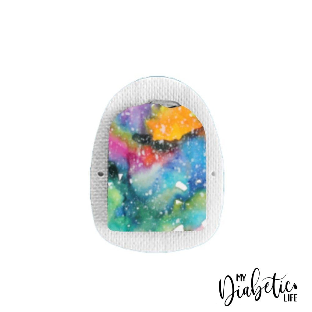 Rainbow Clouds - Omnipod Peel, skin and Decal, insulin pump sticker - MyDiabeticLife