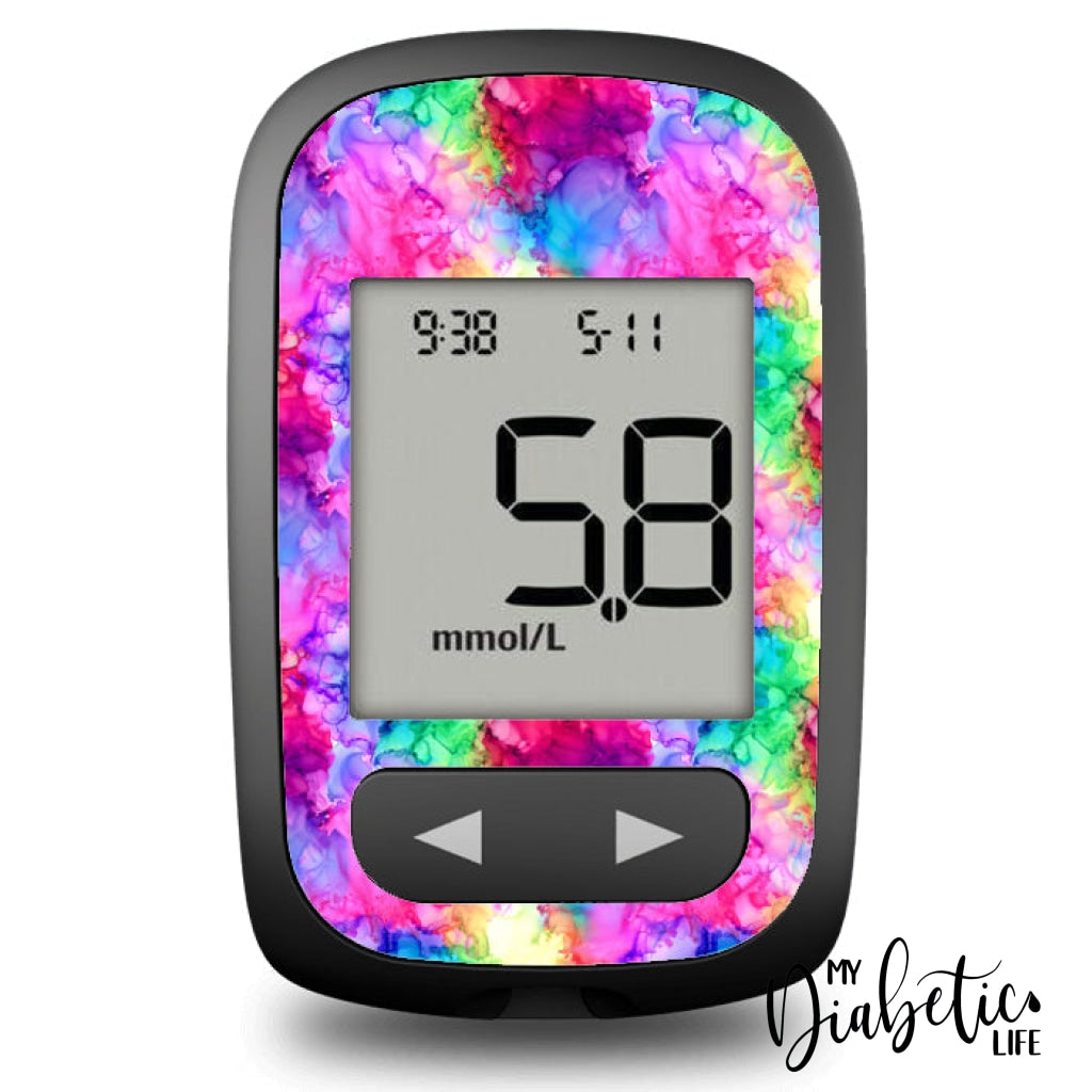 Rainbow Inks - Accu-Chek Guide Me Sticker