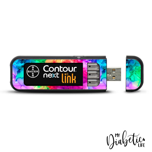 Rainbow Inks - Contour Next Link Usb Sticker