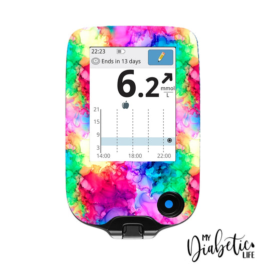 Rainbow Inks - Freestyle Libre/insulinx Meter Sticker Freestyle Libre
