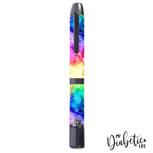 Rainbow Inks - Inpen Smart Insulin Pen Sticker