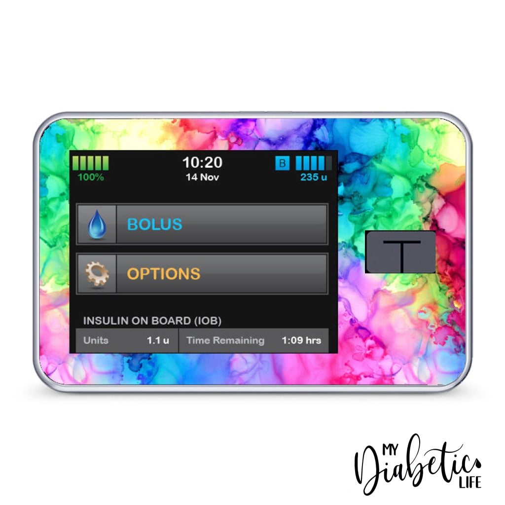 Rainbow Inks - Tandem T:slim X2 Pump Sticker X2