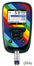 Rainbow Stripe - Accu-Chek Aviva Expert
