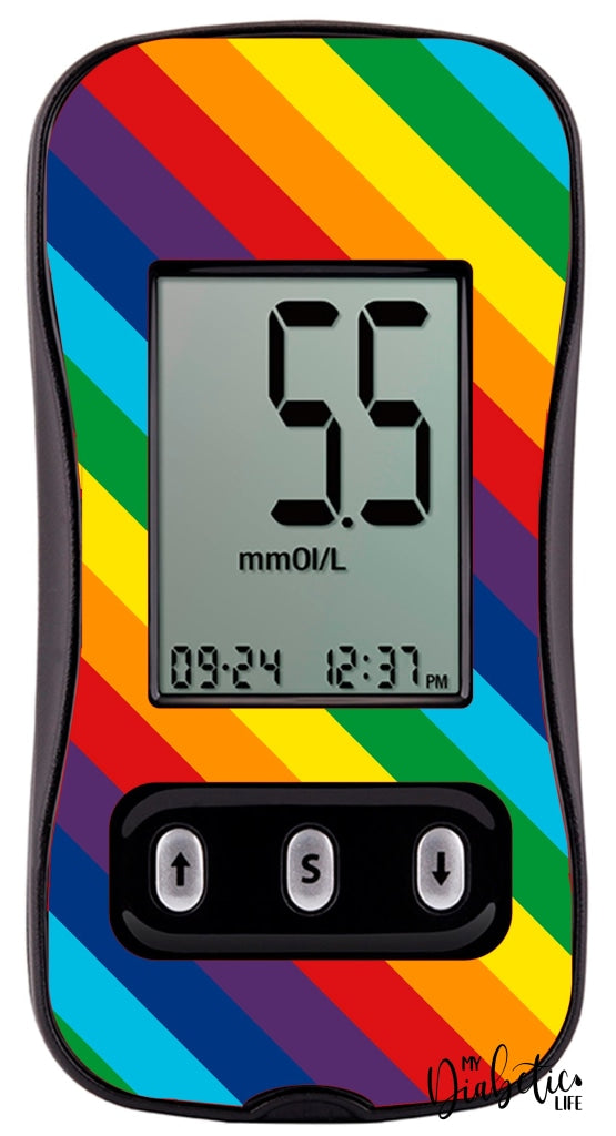 Rainbow Stripes - Caresens N Sticker Caresens