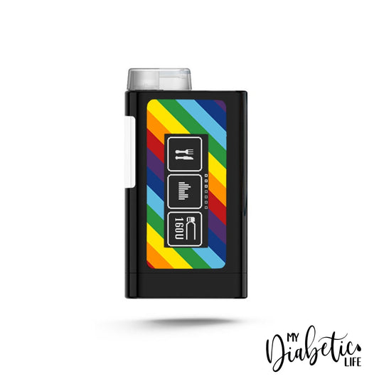 Rainbow Stripes - Ypsopump Pump Sticker
