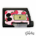 Raspberry Buddies - Accu-Chek Spirit Combo, Peel, skin and Decal, insulin pump sticker - MyDiabeticLife