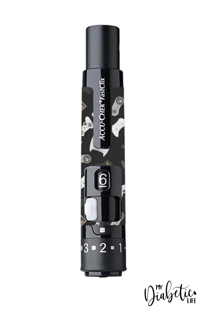 Ready Player One - Accuchek Fast-Clix Lancet Device Peel Skin And Decal Sticker