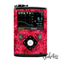 Red Roses - Medtronic Pump (630/640/670/770) Sticker Full Cover W/clip 630/640/670