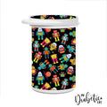 Test Strip Canister - Robot Friends Container